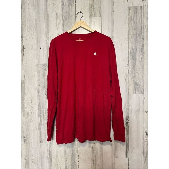 Apple red long sleeve top - Picture 2 of 8